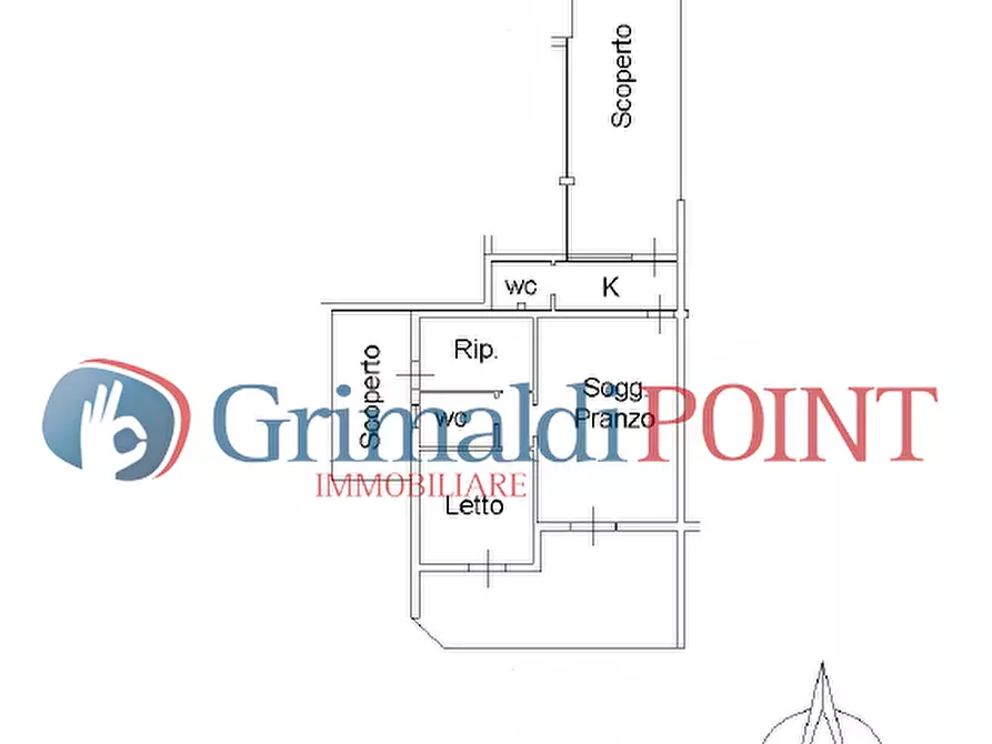 Immagine 39 di Casa indipendente in vendita  in Vico dei Ligustro a Gallipoli