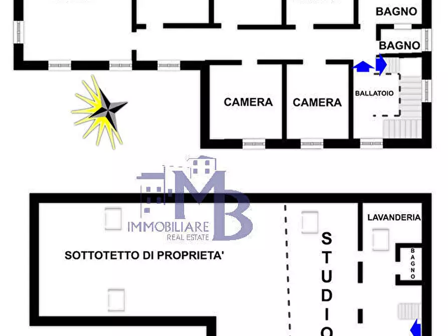 Immagine 57 di Attico in vendita  in Via Ottavio Mangini 7 a Sori