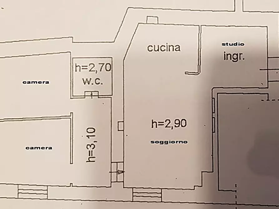 Immagine 30 di Quadrilocale in vendita  a Sarzana