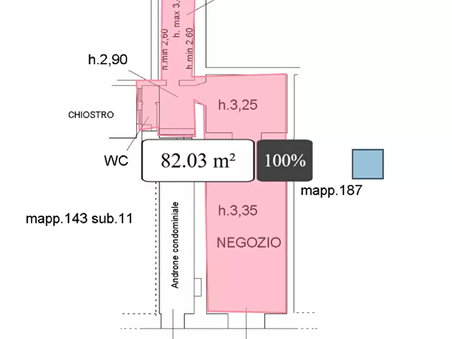 Immagine 2 di Locale commerciale in vendita  in Piazza Giacomo Matteotti 61 a Sarzana