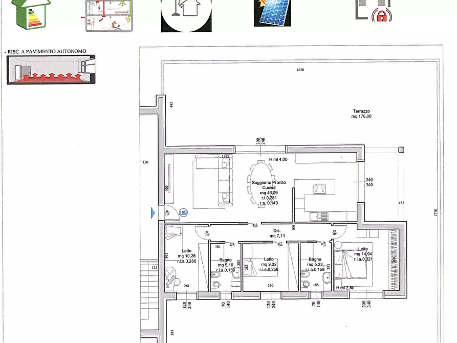 Immagine 24 di Attico in vendita  in SR142 620 a Cesena