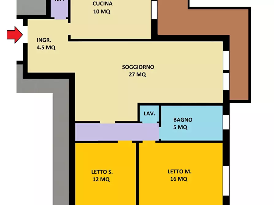 Immagine 20 di Appartamento in vendita  a Rovigo