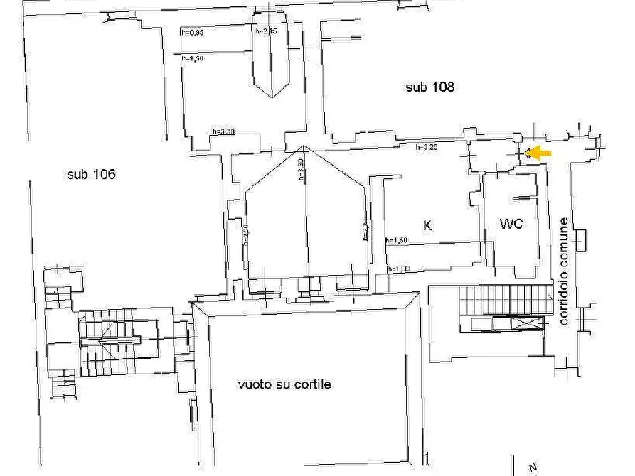 Immagine 31 di Trilocale in vendita  in VIA CONTE VERDE 1 a Torino