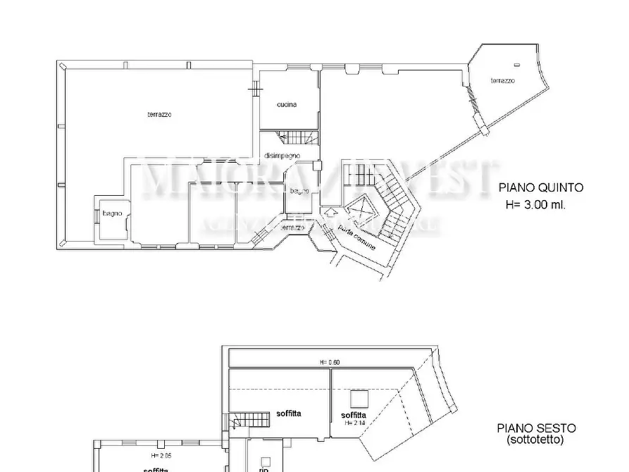 Immagine 10 di Attico in vendita  a Ascoli Piceno