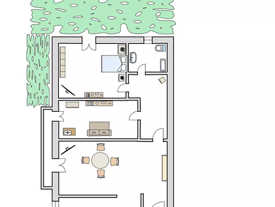 Immagine 25 di Trilocale in vendita  a Città Sant'angelo