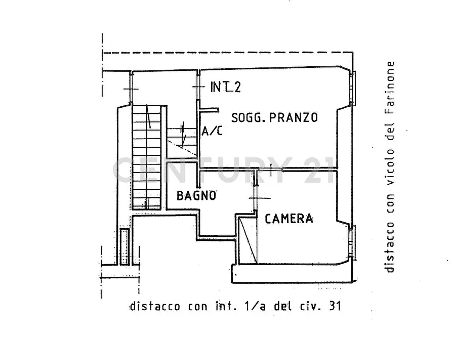 Immagine 17 di Monolocale in affitto  in Vicolo del Farinone 33 a Roma