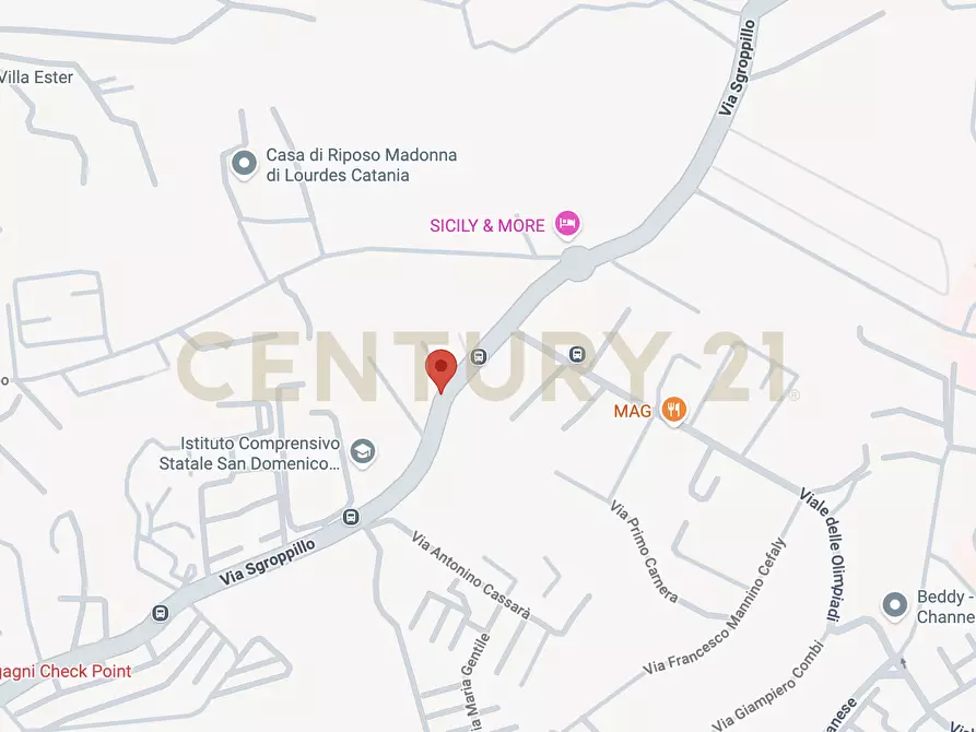 Immagine 39 di Quadrilocale in vendita  in Vico Contrada Cerza 1 a Catania