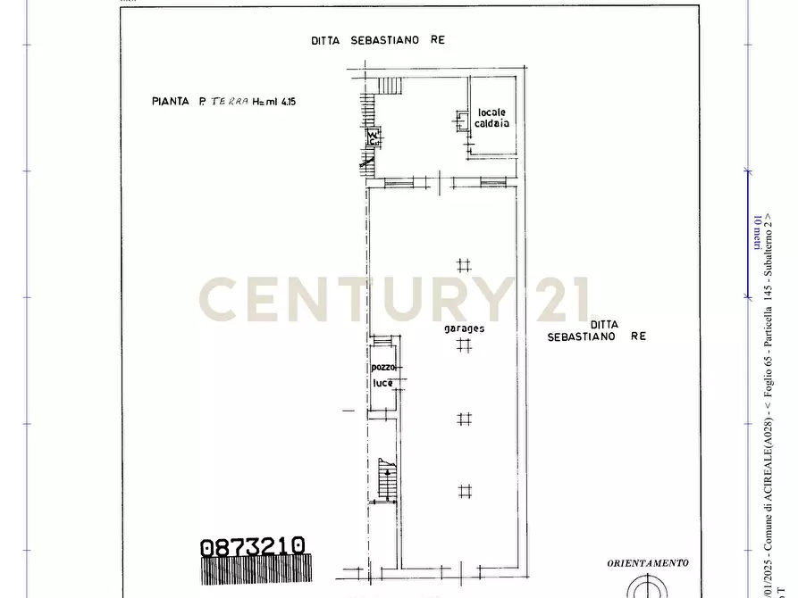 Immagine 25 di Garage in vendita  in Via Lorenzo Maddem 73 a Acireale