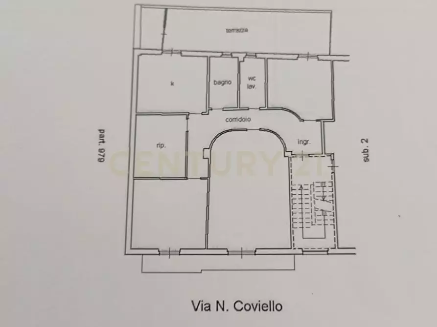 Immagine 39 di Pentalocale in vendita  in Via Nicola Coviello 158 a Biancavilla