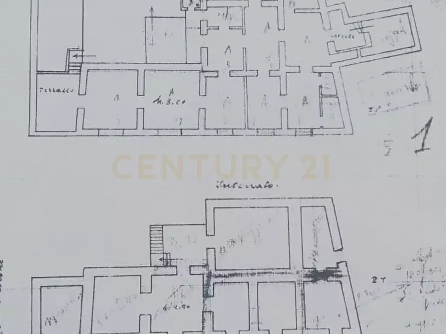 Immagine 16 di Casa bifamiliare in vendita  in Via Roma 14 a Aidone