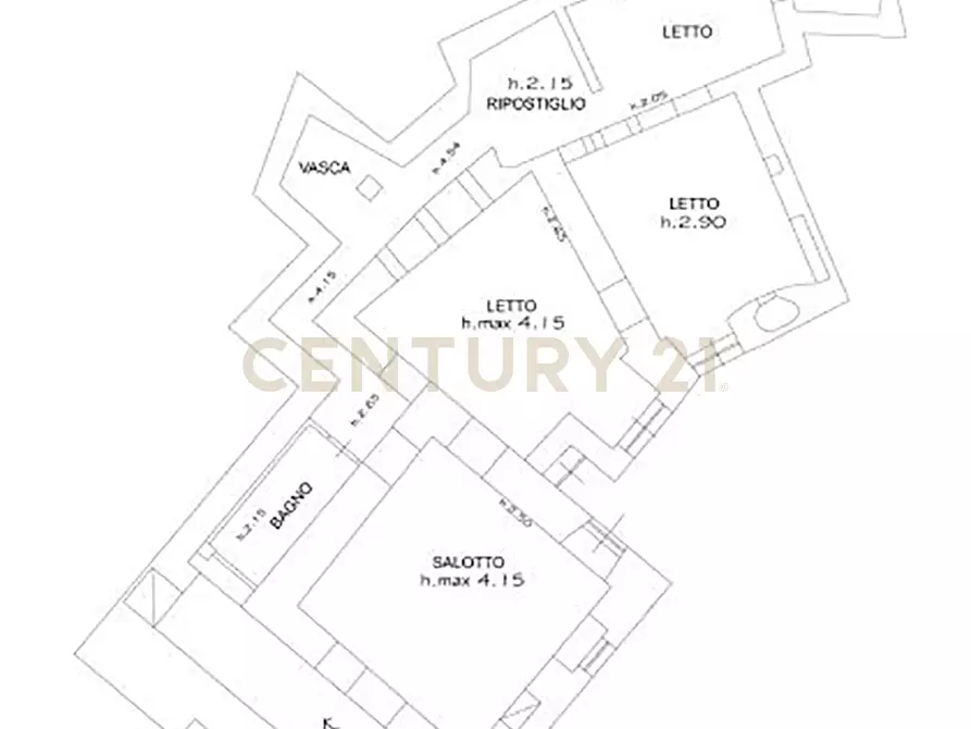 Immagine 36 di Villa in vendita  in Via Staglio 23 a Ponza