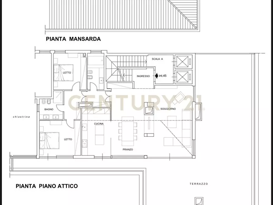 Immagine 27 di Attico in vendita  in Via dell'Olmata 30 a Roma