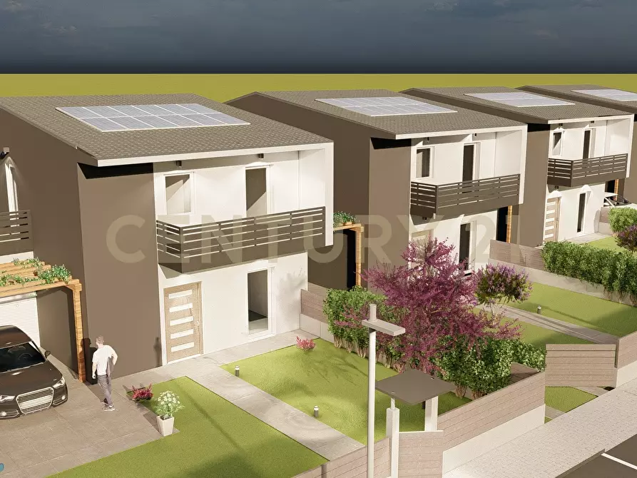 Immagine 14 di Villetta a schiera in vendita  in Via Degli Scaligeri snc a Oppeano