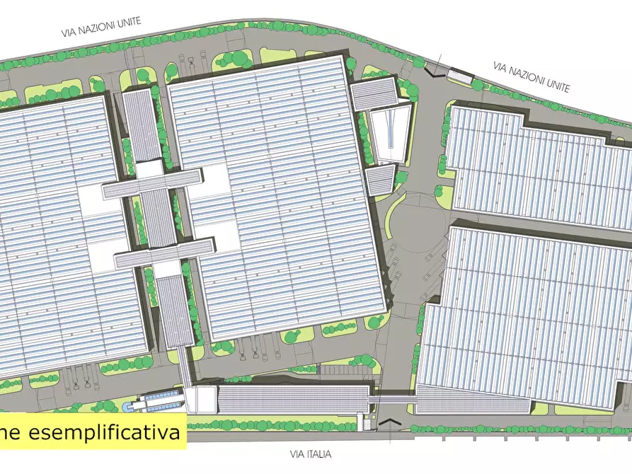 Immagine 8 di Terreno industriale in vendita  a Noceto