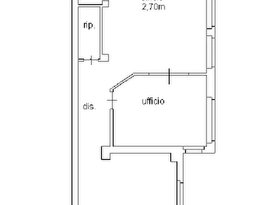 Immagine 13 di Ufficio in affitto  a Parma