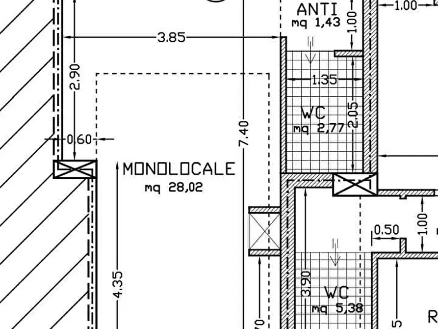 Immagine 4 di Monolocale in vendita  in Via Dante Alighieri a Civitanova Marche