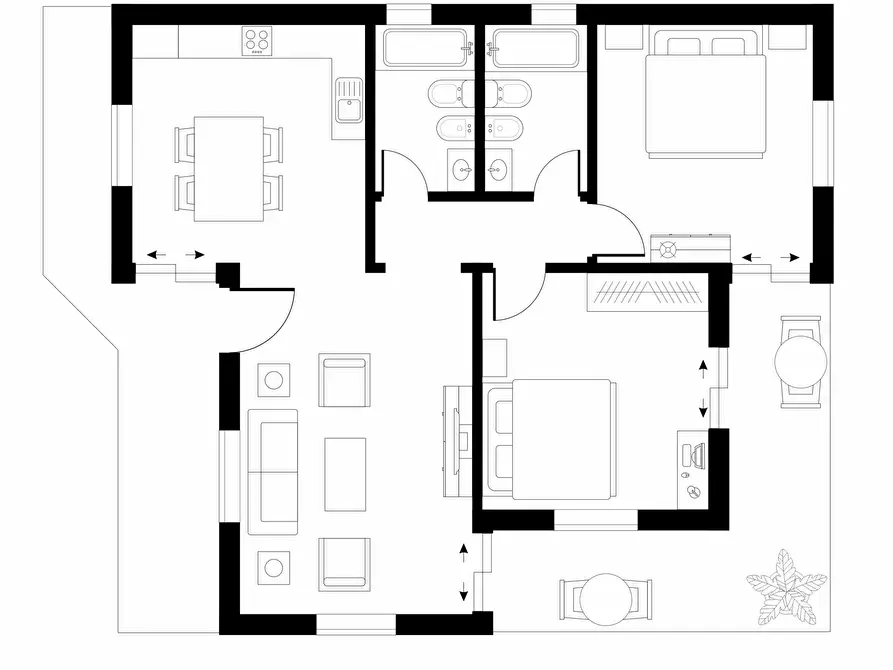 Immagine 27 di Trilocale in vendita  in Via Pascoli 158 a San Remo