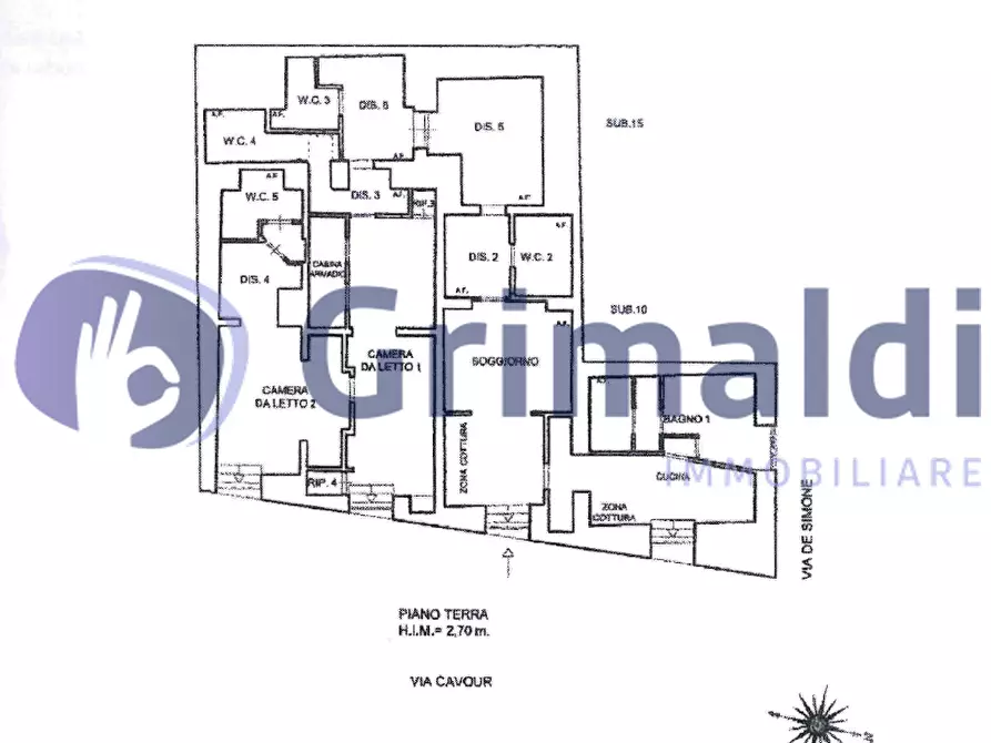 Immagine 21 di Appartamento in vendita  in Via Cavour 11c a Lecce