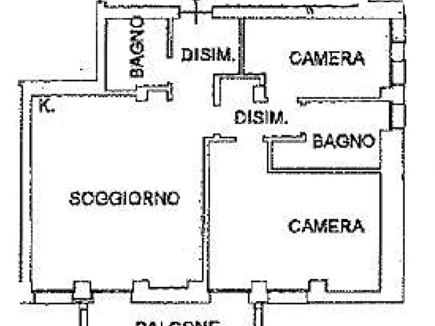 Immagine 38 di Appartamento in affitto  in Via Cesare Saldini 25 a Milano