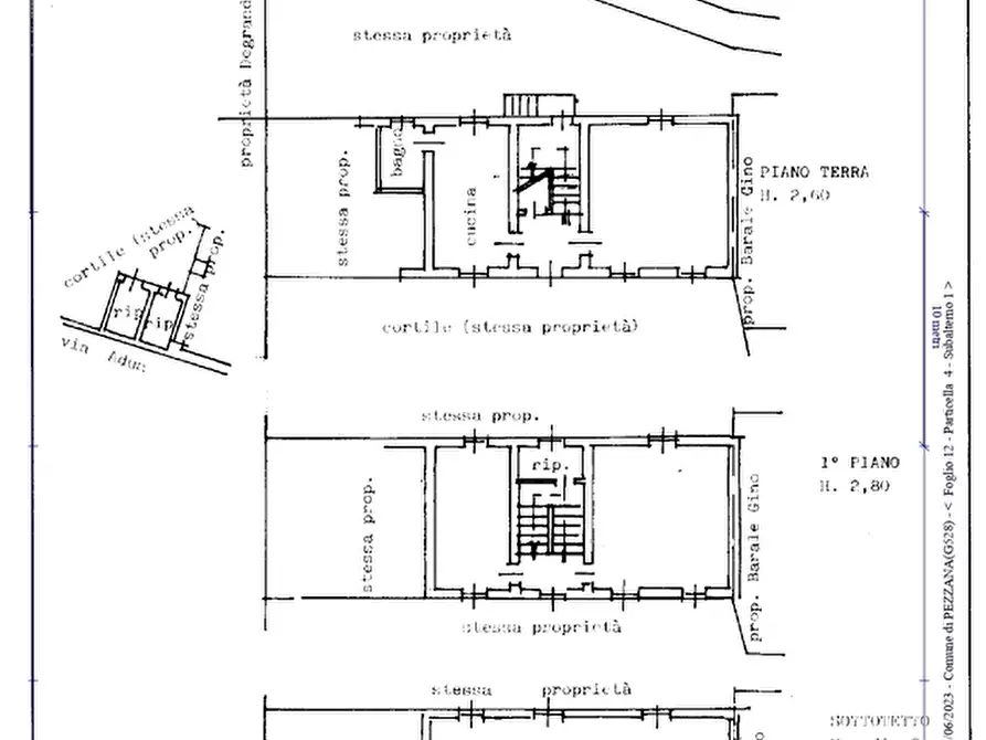 Immagine 18 di Rustico / casale in vendita  in via adua 10 a Pezzana