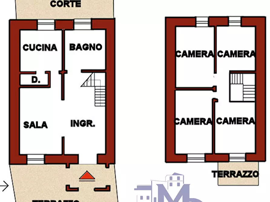 Immagine 51 di Casa semindipendente in vendita  in Frazione Pannesi 107 a Lumarzo