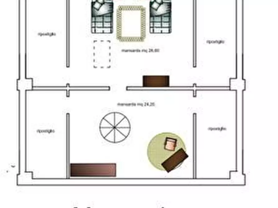 Immagine 4 di Porzione di casa in vendita  a Pietrasanta