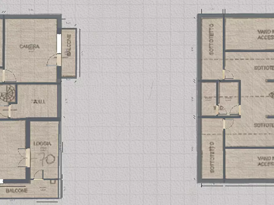 Immagine 34 di Porzione di casa in vendita  in Via Chiesa di Tipano 153 a Cesena