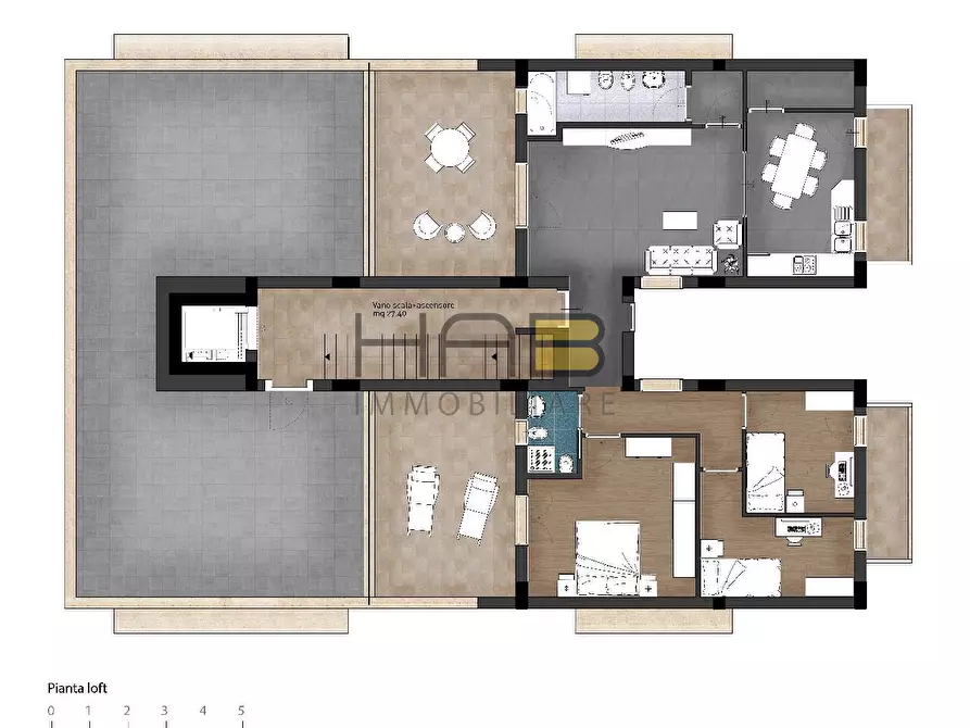 Immagine 4 di Quadrilocale in vendita  in Via Virgilio a Trapani