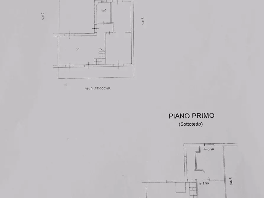 Immagine 18 di Villetta a schiera in vendita  in Via Parrocchia a Baronissi