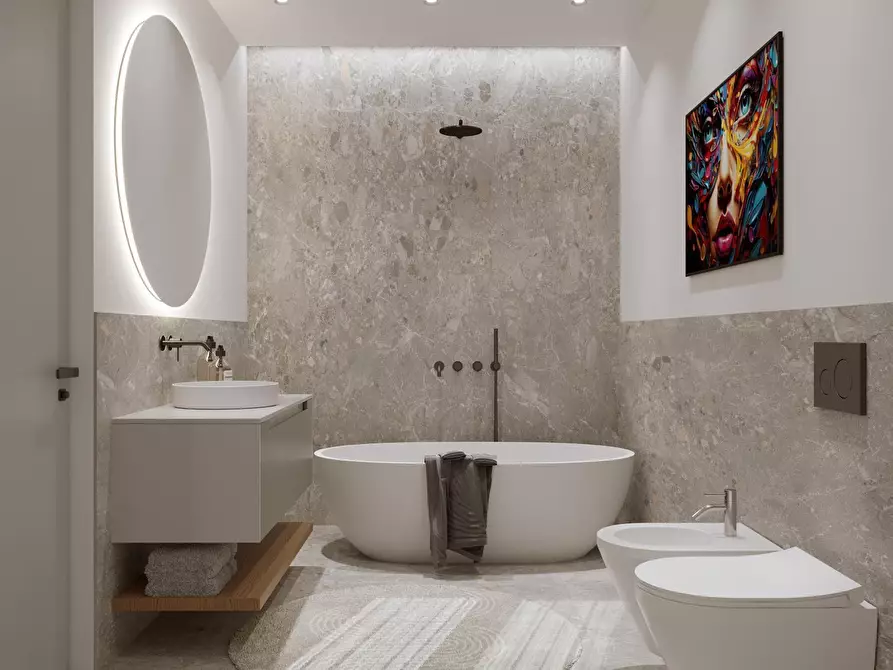 Immagine 11 di Casa trifamiliare in vendita  in Via Bologna 17 a Castelnuovo Magra