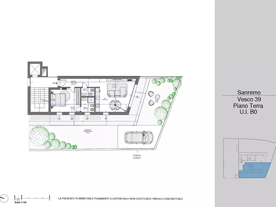 Immagine 19 di Bilocale in vendita  in Via Vesco 39 a San Remo