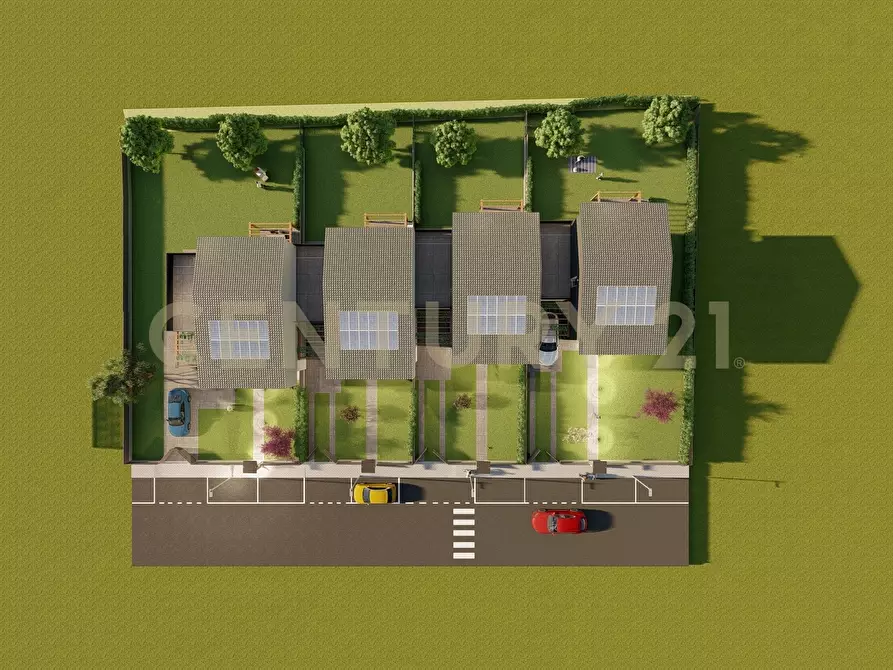 Immagine 11 di Villetta a schiera in vendita  in Via Degli Scaligeri snc a Oppeano