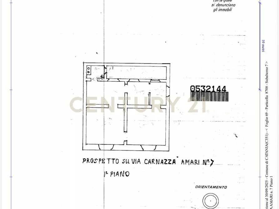 Immagine 36 di Quadrilocale in vendita  in Via Carnazza Amari 7 a Catania