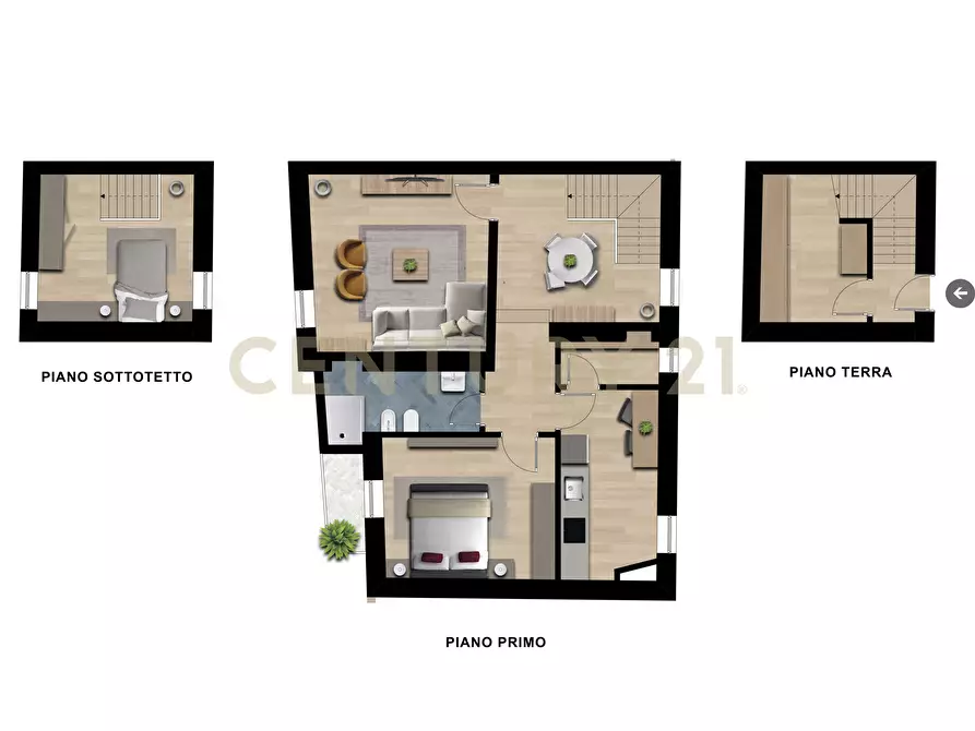 Immagine 16 di Terratetto in vendita  in Vicolo Cairoli 22 a Stimigliano