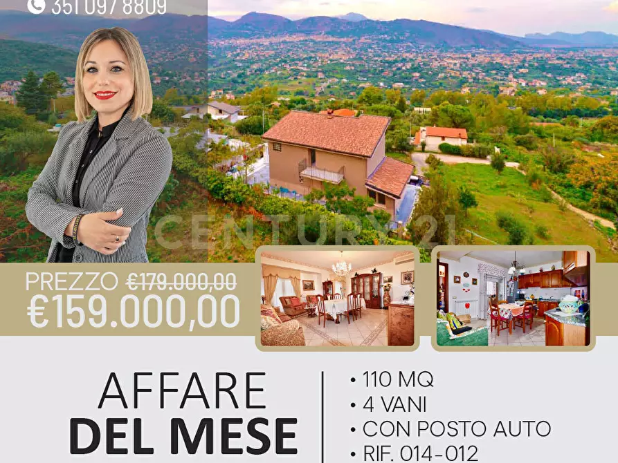 Immagine 1 di Quadrilocale in vendita  in Via Fondo Buccheri 10 a Monreale