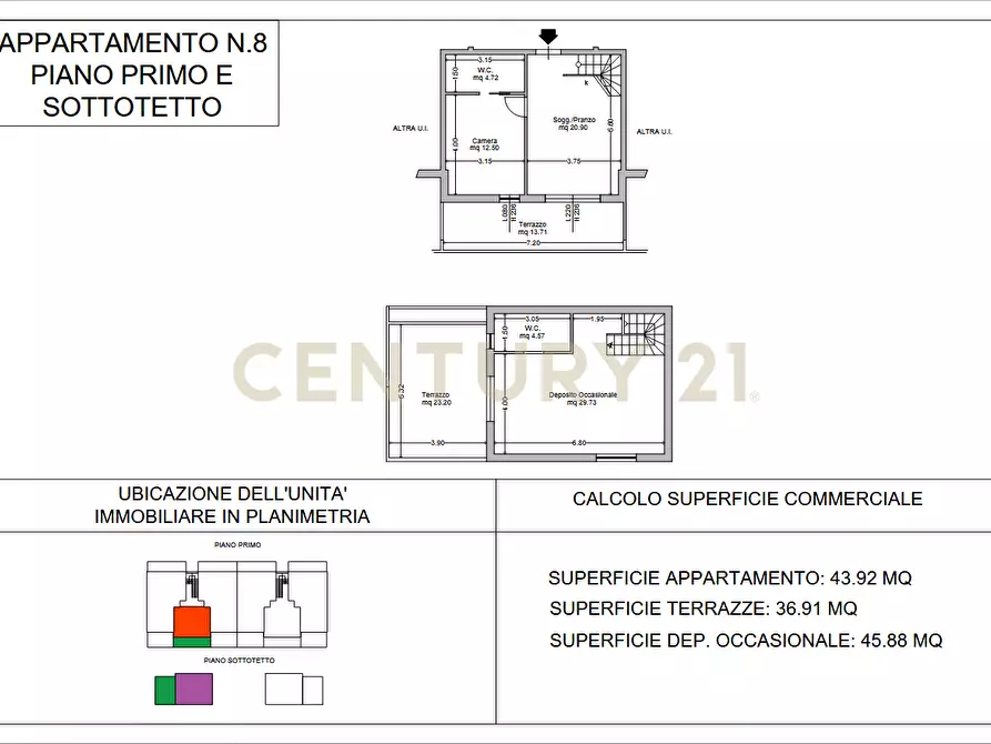 Immagine 10 di Trilocale in vendita  in Via Bolivia 18 a Grosseto