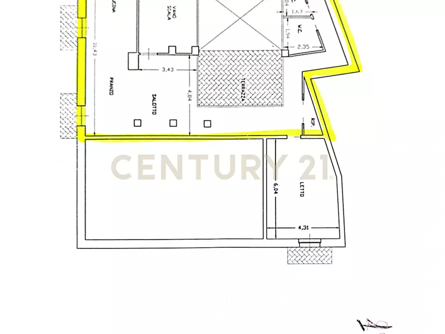 Immagine 4 di Casa indipendente in vendita  in Via Marchese 392 a Misterbianco