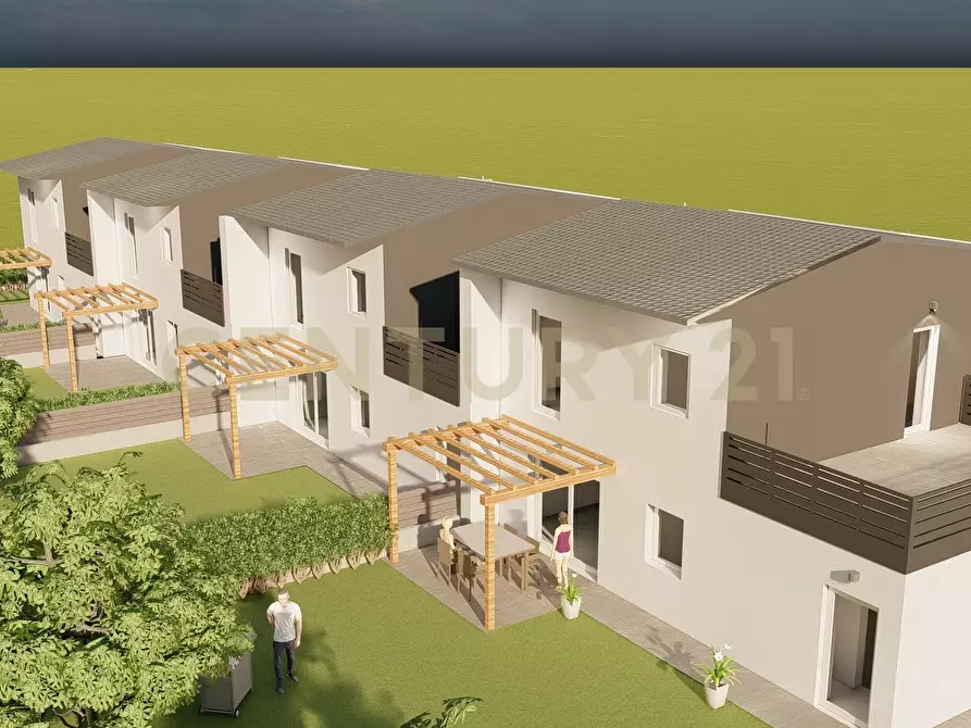 Immagine 14 di Villetta a schiera in vendita  in Via Degli Scaligeri snc a Oppeano