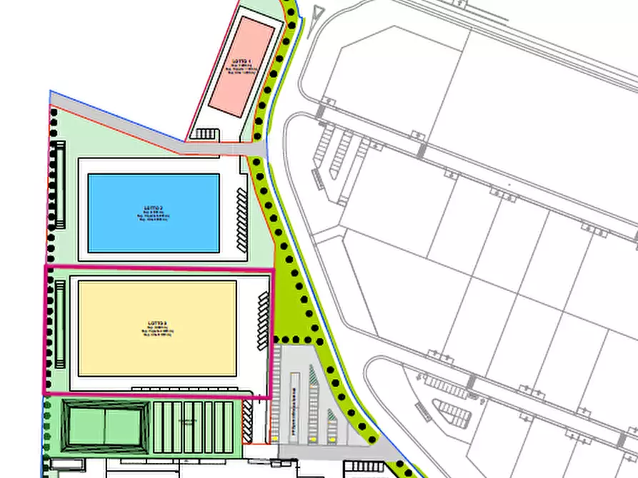 Immagine 7 di Terreno industriale in vendita  a Montechiarugolo