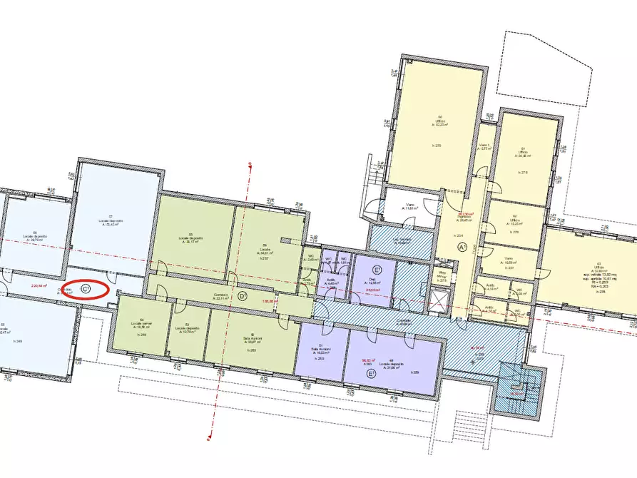 Immagine 15 di Ufficio in vendita  a Parma