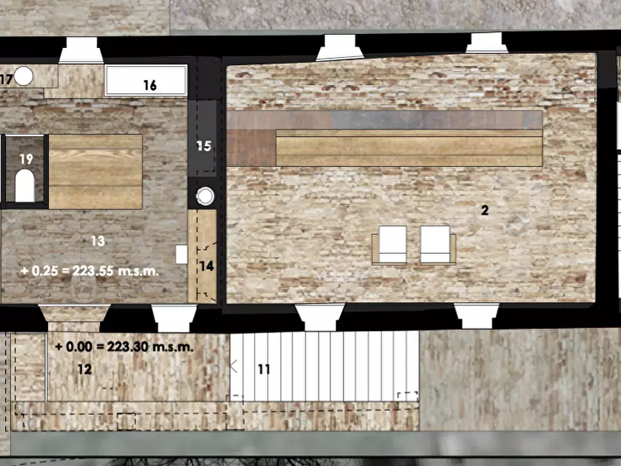 Immagine 6 di Rustico / casale in vendita  in Via Bastioni a Offagna
