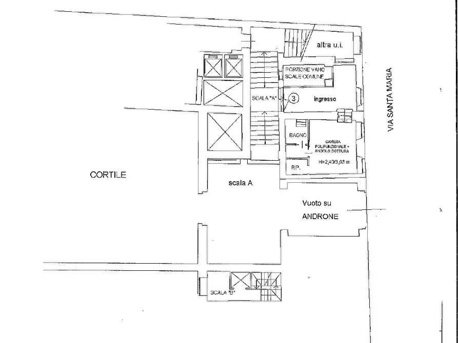 Immagine 13 di Bilocale in vendita  in Via Santa Maria a Torino