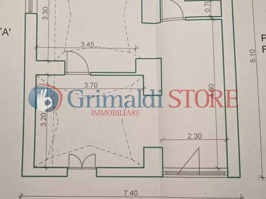 Immagine 6 di Bilocale in vendita  in Via San Vito 98 a Lequile