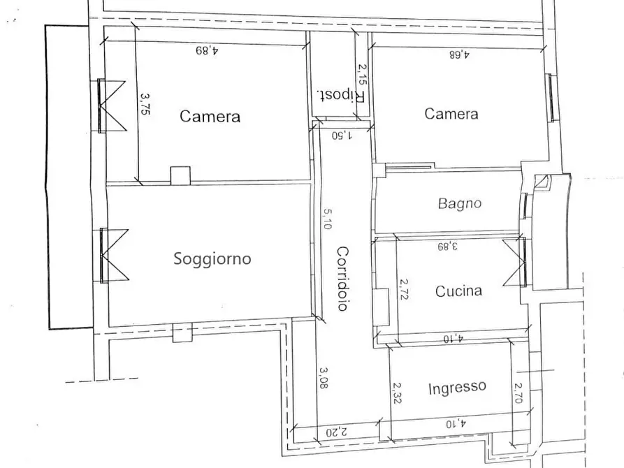 Immagine 16 di Appartamento in affitto  in Via San Gaetano snc a Benevento
