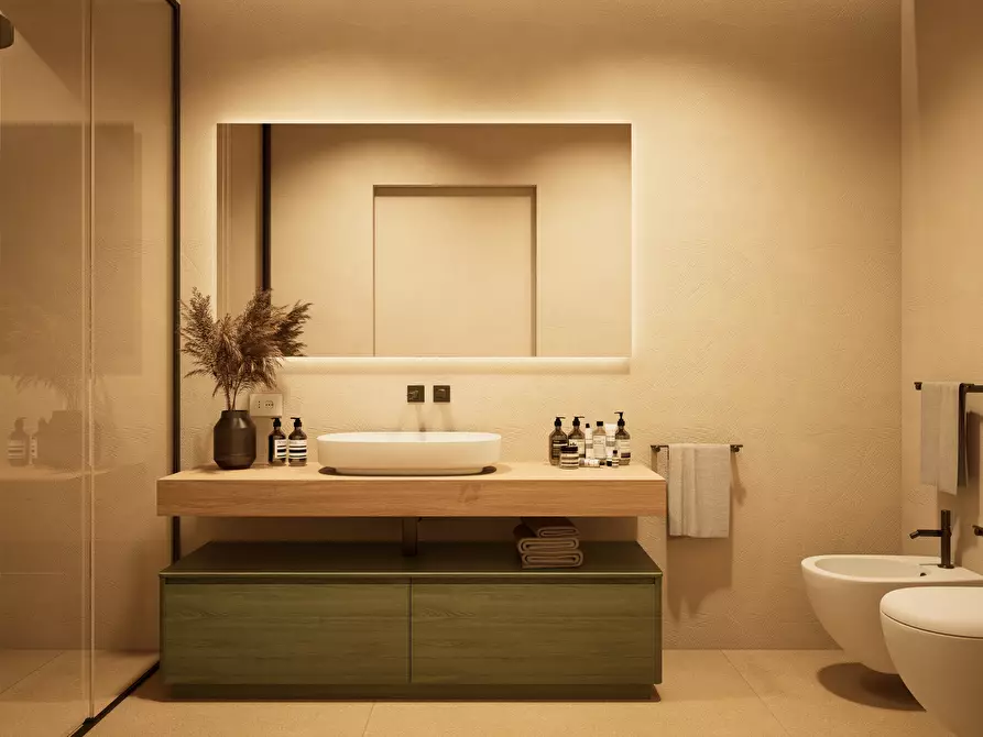 Immagine 40 di Trilocale in vendita  in Via Ugo Foscolo 34 a Castrignano Del Capo