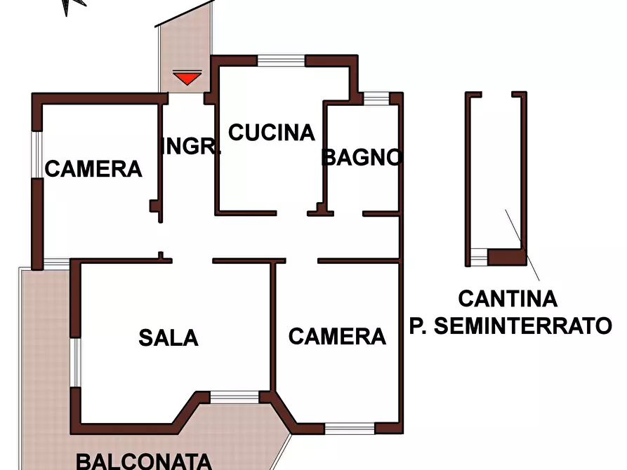 Immagine 50 di Quadrilocale in vendita  in Strada Provinciale 333 di Uscio 56 a Avegno
