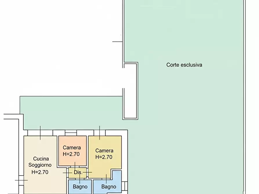 Immagine 24 di Trilocale in vendita  in Via Chiusure 102 a Brescia