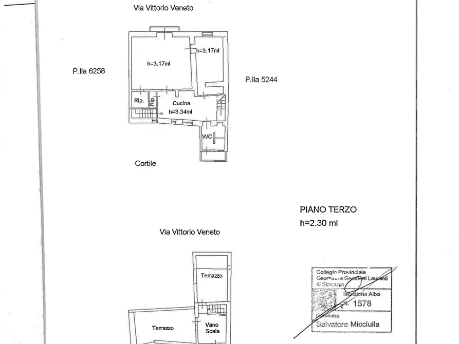Immagine 18 di Appartamento in vendita  in VIA VITTORIO VENETO 167 a Siracusa