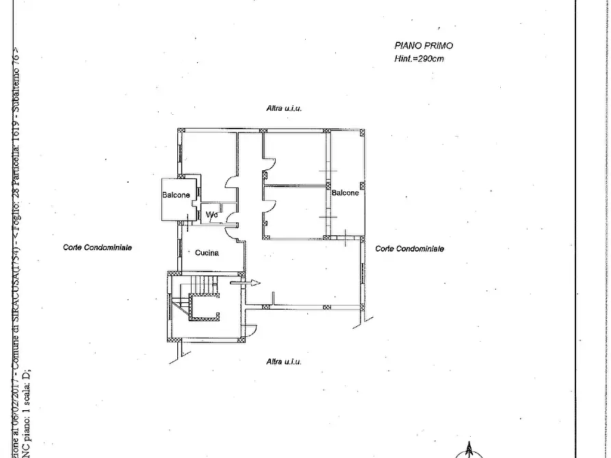 Immagine 13 di Quadrilocale in vendita  in Via Monsignor Salvatore Gozzo 5 a Siracusa