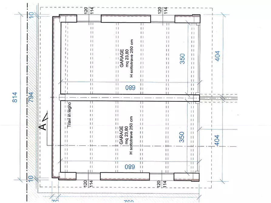 Immagine 27 di Porzione di casa in vendita  in via del Confine 3532 a Cesena